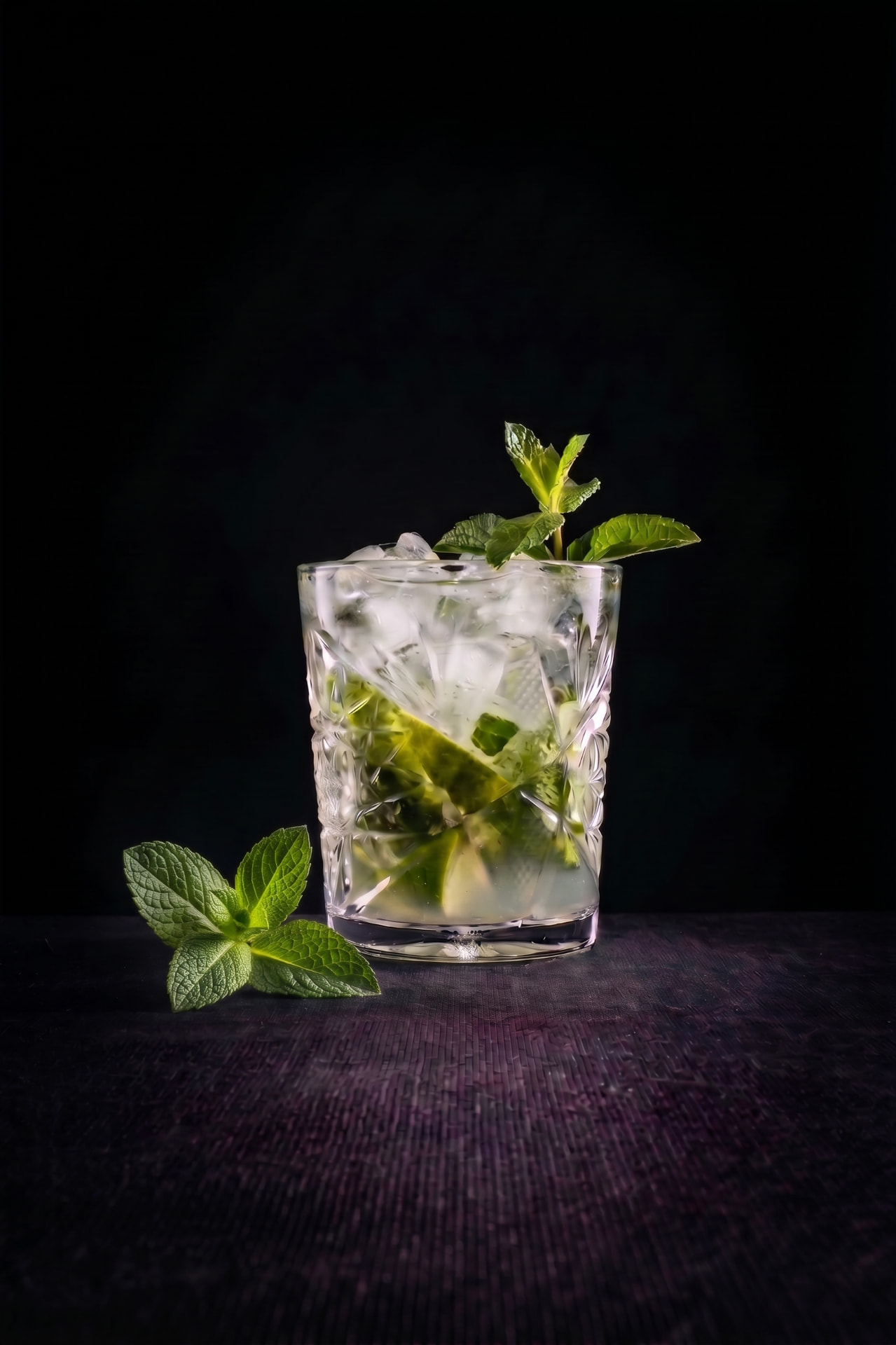 Mocktail événementiel sans alcool servi sur notre bar mobile pour une soirée d'entreprise